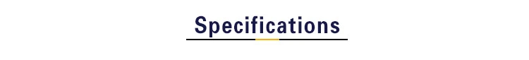 Specifications Specifications